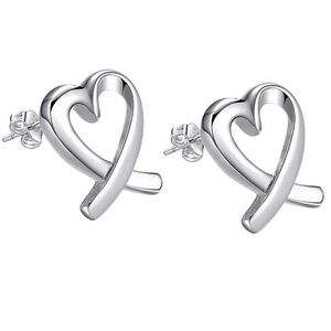 Heart Silver Earrings NEW